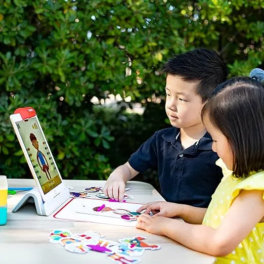 Osmo Early Math Learning Kit for iPad - 6 Educational Games for Ages 3-5 - STEM Toy with Osmo Base