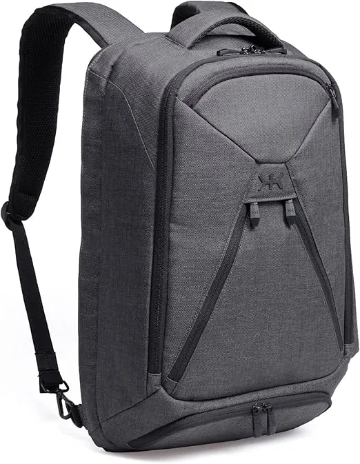 Knack Series 1 Laptop Backpack Fits up to 15 Inch - Knack Bags Carry-On Backpack, TSA Approved, Expandable Travel Backpacks (Savile Gray, Medium)