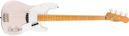 Squier Classic Vibe 50s Precision Bass, White Blonde, Maple Fingerboard