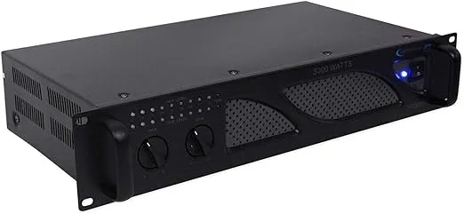 Technical Pro PX3000 Professional 2U 2-Channel 3000 Watt Power DJ Amplifier