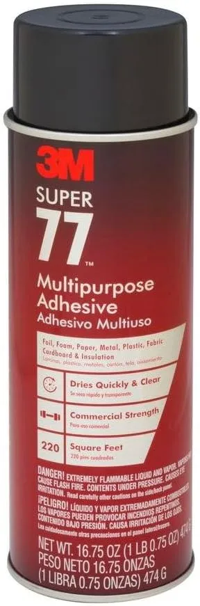 3m Super 77 Spray Adhesive