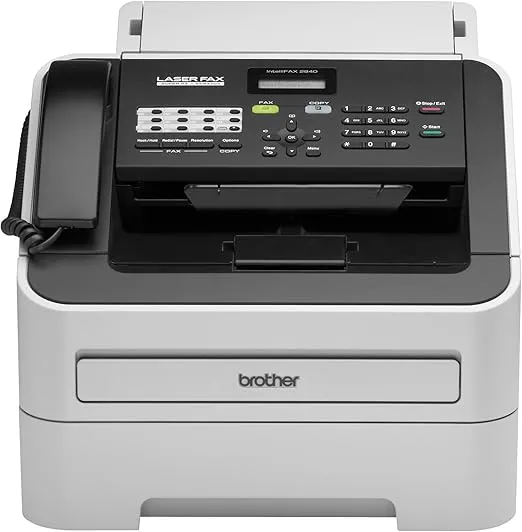 Brother RFAX2840 High Speed Mono Laser Fax Machine (Renewed Premium)