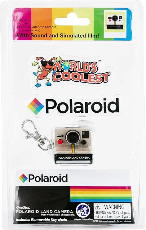 Worlds Smallest Polaroid Camera Keychain