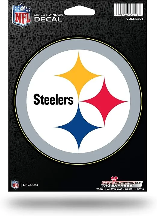 Rico Industries NFL Medium Die Cut Decal