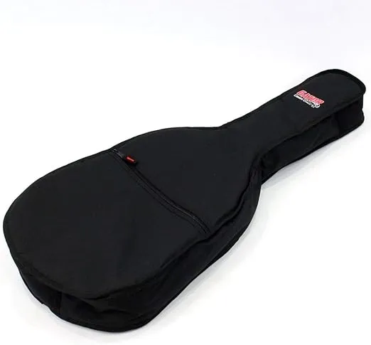 Gator Cases Foam Padded Gig Bag Fits Acoustic Guitars up to 38.5" Length (GBE-Mini-ACOU)