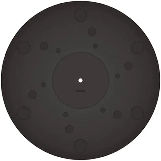 Oyaide BR-12 Turntable Mat (includes a Strobo disc and overhang gauge)