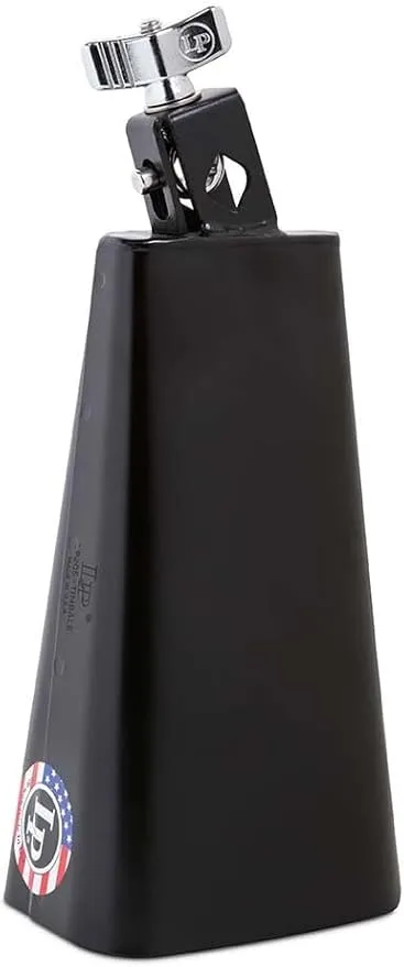 Latin Percussion LP205 Timbale Cowbell,Black,Brown,Silver