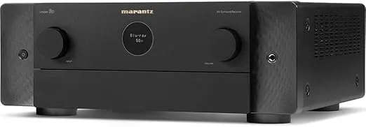 Marantz Cinema 50 9.4-Ch Receiver (110W X 9) - 4K/120 and 8K Home Theater Receiver (2022 Model), Built-in Bluetooth, Wi-Fi & HEOS Multi-Room, Supports Dolby Atmos, DTS:X Pro, IMAX Enhanced & Auro 3D