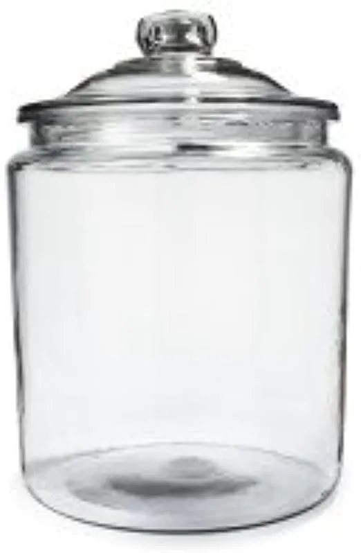 Anchor Hocking Heritage Hill Canister, Glass, 1/2-Gallon