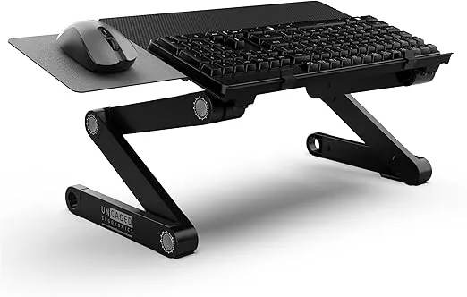 WorkEZ Adjustable Computer Keyboard Stand for Desk, Keyboard & Mouse Stand, Ergonomic Keyboard Stand for Desktop, Computer Keyboard Riser for Desk