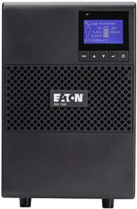 Eaton 9SX1500 1500 VA 9SX 120V Tower UPS - 1500 VA/1350 W - 100 V AC, 110 V AC, 120 V AC, 125 V AC - 5.90 Minute Stand-by Time - Tower - 6 x NEMA 5-15R