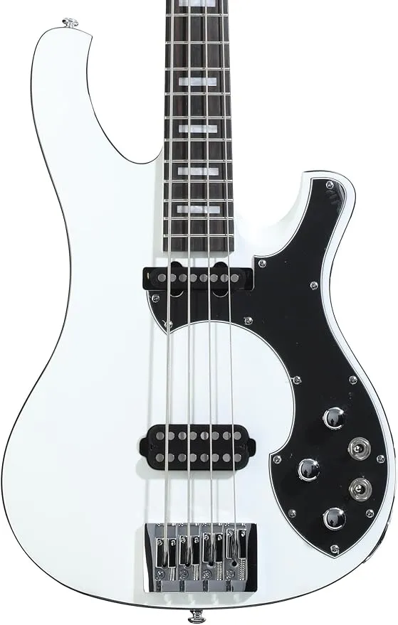 Schecter Stargazer 4 Bass Guitar - Gloss White