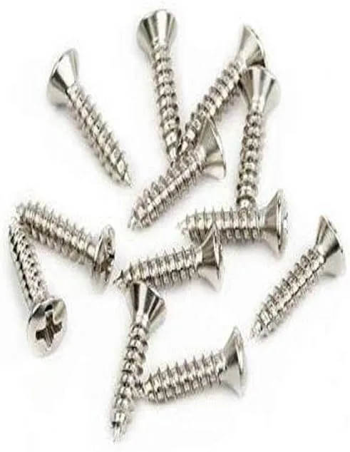 Fender Pickguard-Vintage Bridge Cover Mounting Screws Electric Guitar Hardware (0015578049)