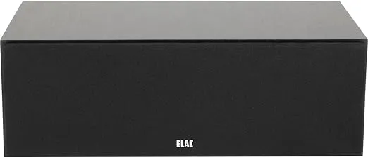 ELAC Uni-Fi 2.0 UC52 Center Speaker (Each), Black (UC52-BK)