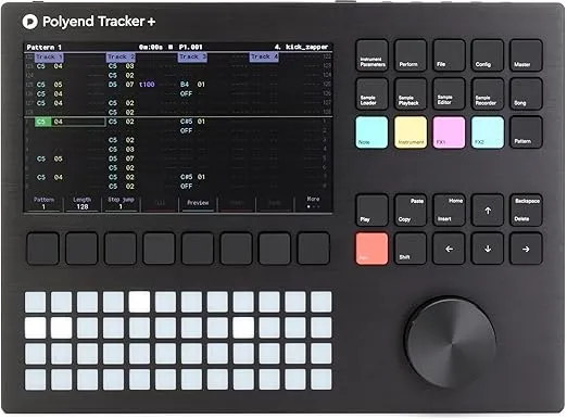 Tracker+ 16-track Stereo Sampler, Drum Machine, and Synthesizer