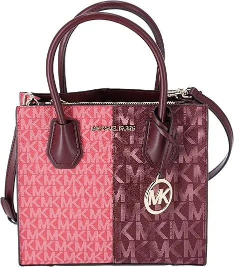 MICHAEL KORS MERCER MEDIUM MESSENGER CROSSBODY SATCHEL POWDER