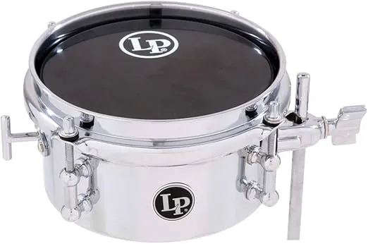 LP Micro Snare Drum, 6 inch, Chrome Over Steel