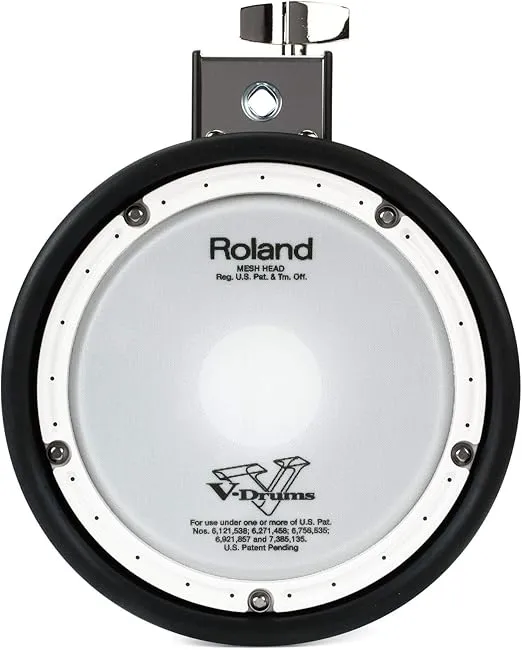 Roland PDX-6 Electronic V-Drum Pad, 6-Inch , Black