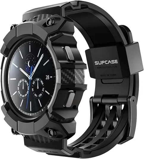 SUPCASE [Unicorn Beetle Pro Series Case for Galaxy Watch 4 Classic [42mm] 2021 Release, Rugged Protective Case with Strap Bands