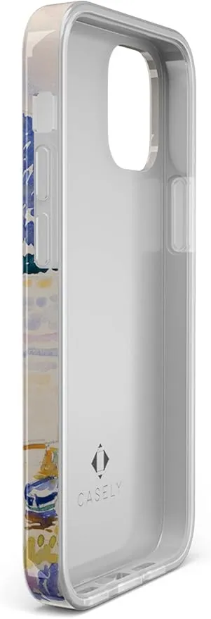 Casely iPhone 12/12 Pro Case | Cap Nègre | Calm Waters | The Met Museum Watercolor | Classic Ultra-Slim Design