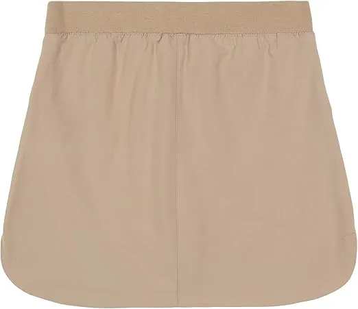 Nautica Girls' School Uniform Pull-on Scooter Skirt with Undershorts, Knit Waistband & Functional Pockets