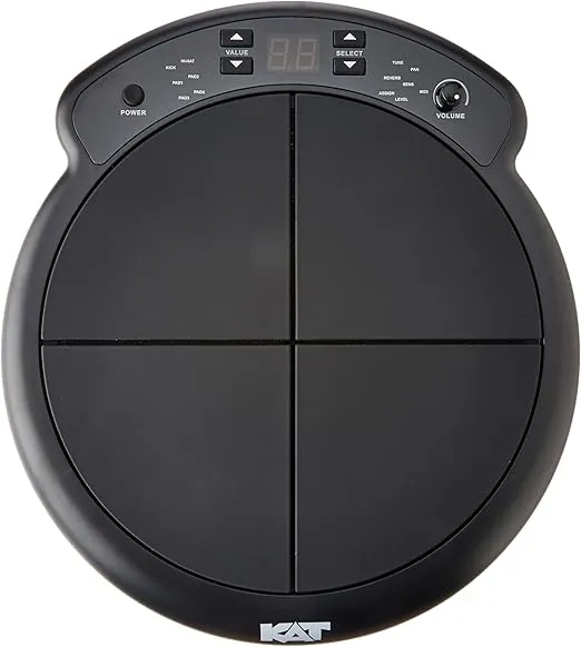 Kat Percussion KTMP1 Electronic Drum and Percussion Pad Sound Module, Black