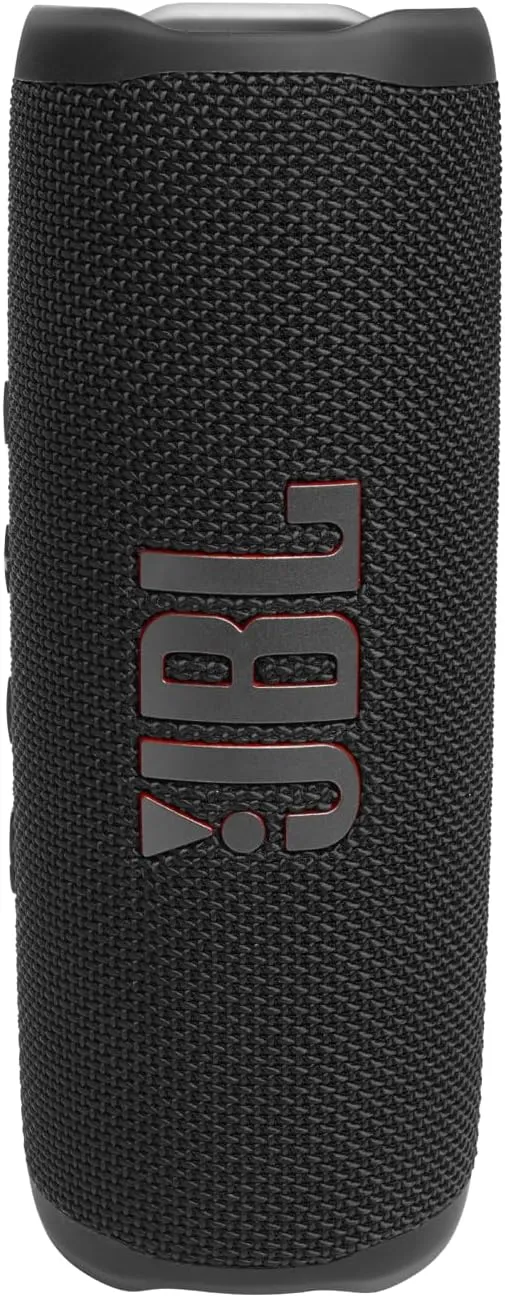 JBL FLIP 6 Waterproof Portable Speaker Bundle with gSport Silicone Sleeve (Black)