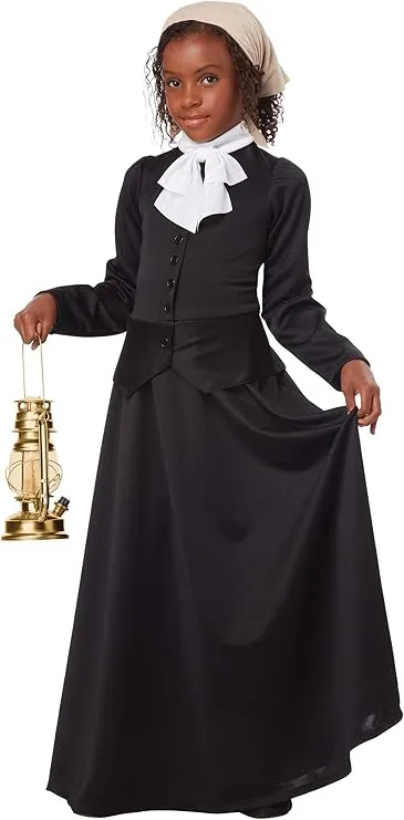 California Costumes, Susan B. Anthony/Harriet Tubman, Girl's Costume