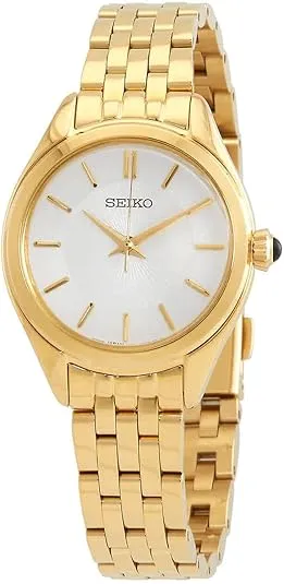 SEIKO Quartz White Dial Ladies Watch SUR538