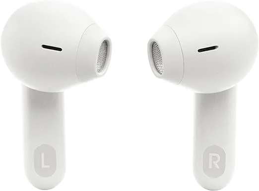 JBL Tune Flex - True Wireless Noise Cancelling Earbuds (White), Small