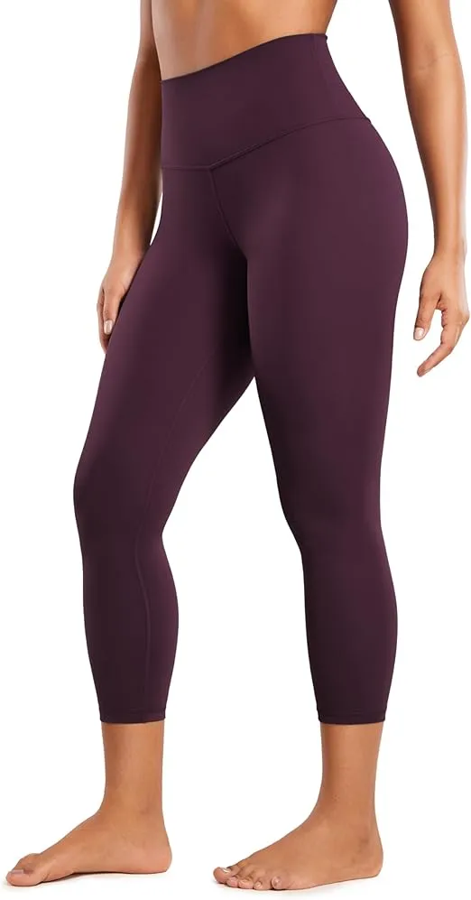 CRZ YOGA Butterluxe High Waisted Capris Workout Leggings for Women 23'' - Lounge Leggings Buttery Soft Yoga Pants