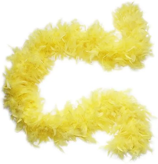 Cynthia's Feathers 100g 74" Turkey Chandelle Feather Boas 30 Color & Patterns