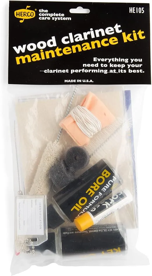 Jim Dunlop Herco Wood Clarinet Maintenance Kit (41105000001)