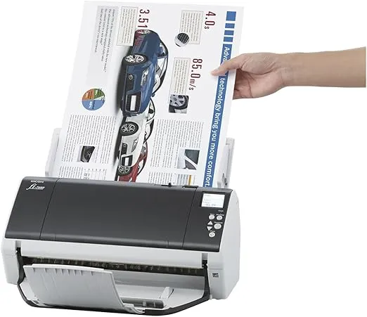 RICOH fi-7480 High-Performance Wide-Format Color Duplex Document Scanner with Auto Document Feeder (ADF)