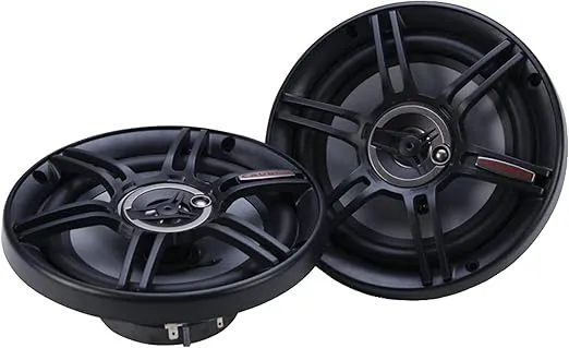 Crunch CS653 CS Series Speakers (6.5", 3 Way, 300 Watts)