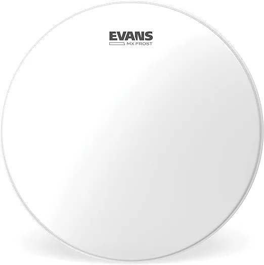 Evans MX Frost Marching Tenor Drum Head, 12 Inch