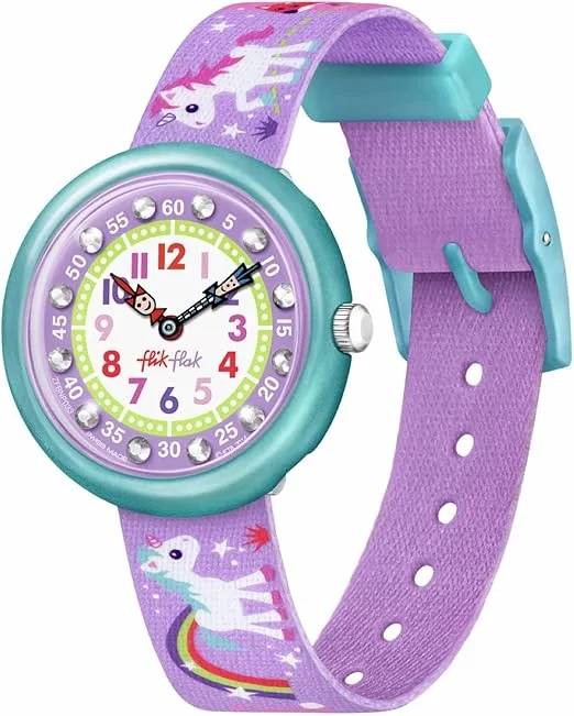 Flik Flak MAGICAL UNICORNS Unisex Kids Watch (Model: ZFBNP033)