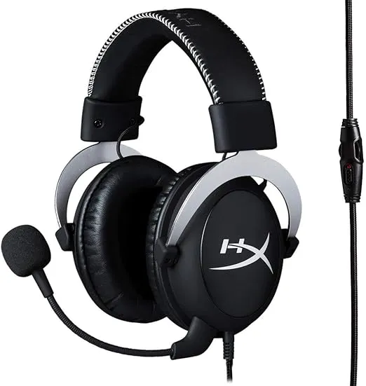 HyperX CloudX – Official Xbox Licensed Gaming Headset, Compatible with Xbox One and Xbox Series X|S, Memory Foam Ear Cushions, Detachable Noise-Cancellation Microphone - Black