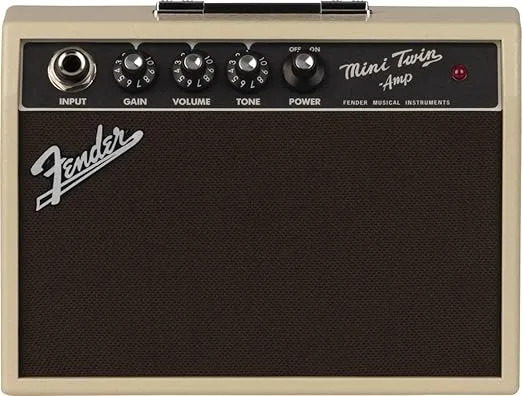 Fender Frontman 20G Guitar Amp, 10 Watts, with 2-Year Warranty 6 Inch Fender Special Design Speaker, 10x16x16 inches