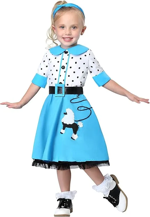 Sock Hop Cutie Costume for Toddlers