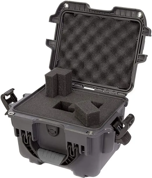 Nanuk 908 Waterproof Hard Case with Foam Insert - Graphite