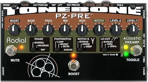 Radial Tonebone PZ-Pre Acoustic Preamp