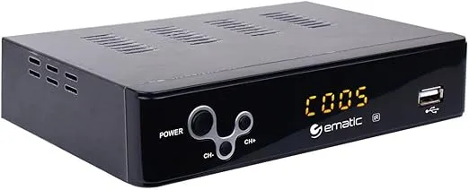 Digital Converter, Ematic Digital TV Converter Box with Recording, Playback, & Parental Controls [ AT103B ]