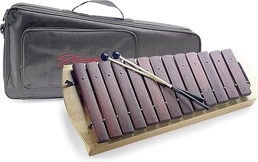 Stagg XYLO-P16 16-Key Diatonic Xylophone with Gig Bag and Mallets Included