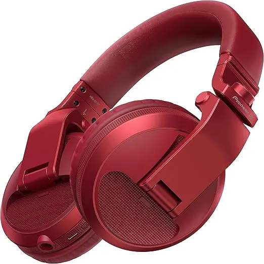 PIONEER DJ BLUETOOTH HEADPHONES RED