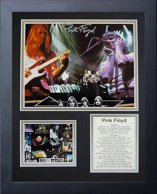 Legends Never Die Pink Floyd Framed Photo Collage, 11x14-Inch, (16188U)