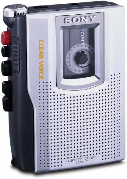 TCM-150 Standard Cassette Recorder with Clear Voice Sound System